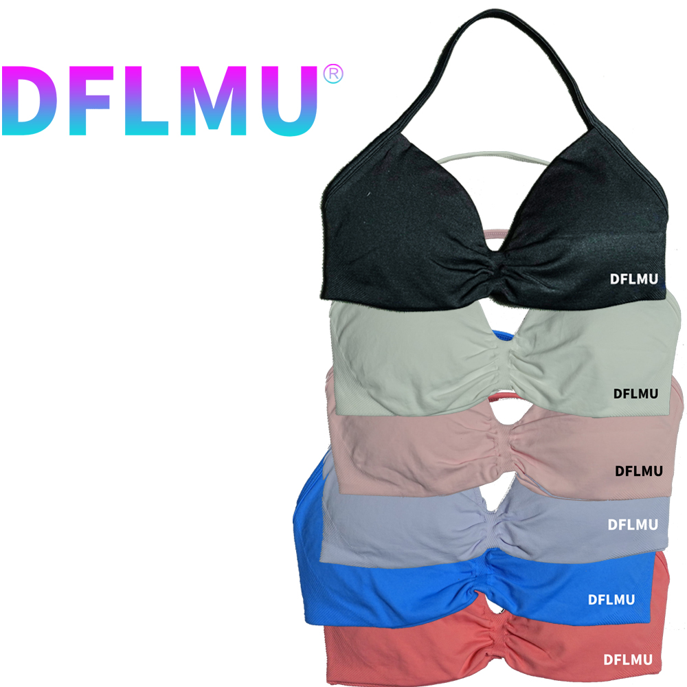 DFLMU Women Halter Sports Bra  - đánh giá và giá Plunge Bra Push Up