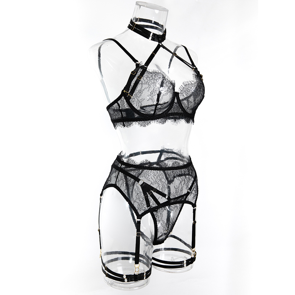 Sexy Lace Erotic Set Women See - đánh giá và giá Sheer Bra Lace