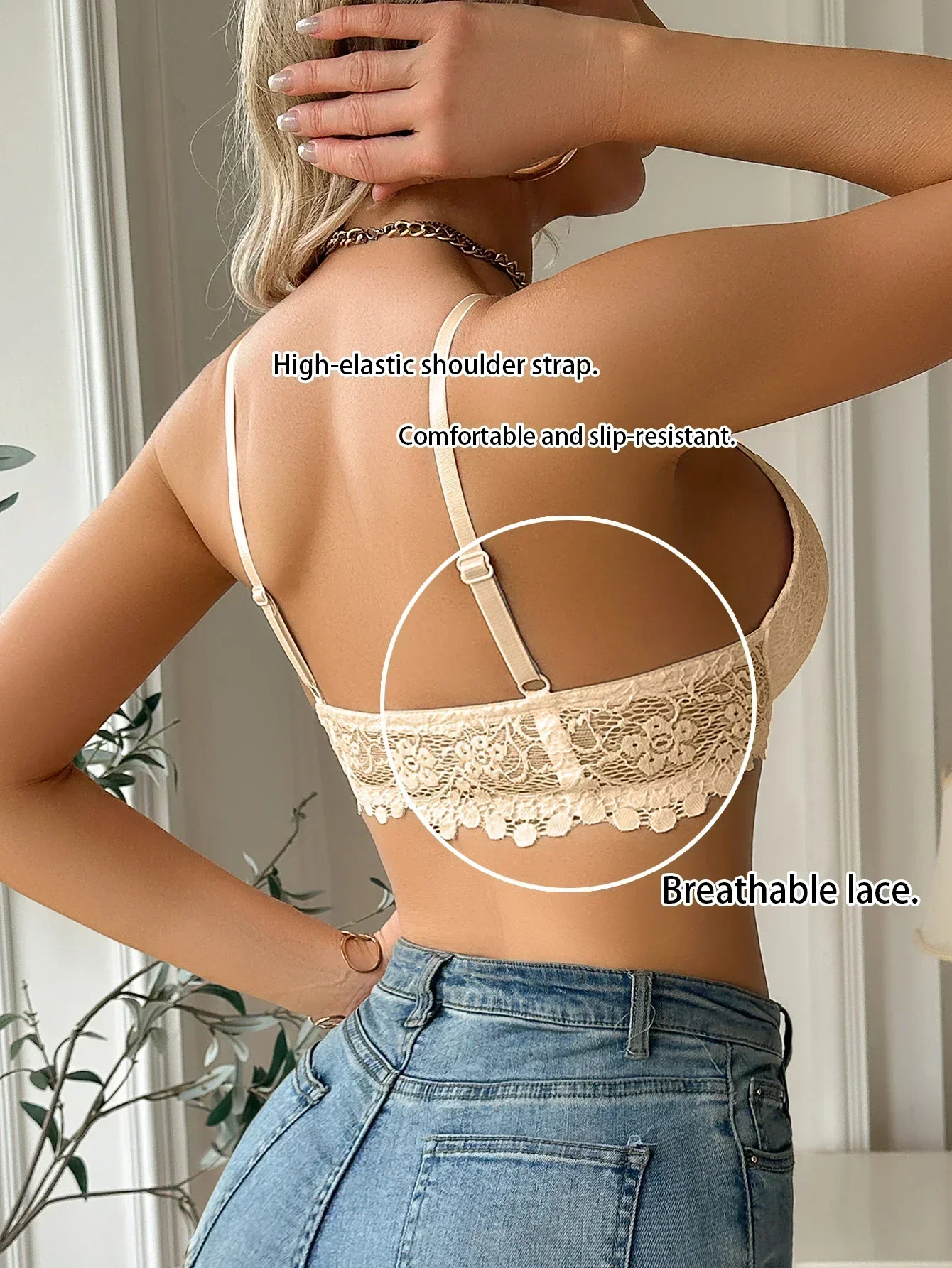 Women's Lace Front Clasp Push  - đánh giá và giá Cotton Bra Everyday