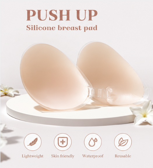 1 Piece Of Silicone Breast Pet - đánh giá và giá Push Up Bra Silicone