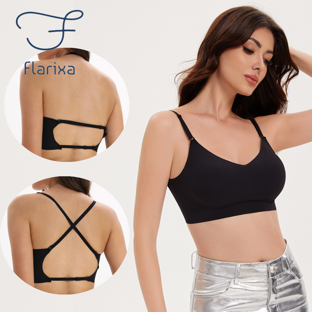 Flarixa Seamless Low Back Bra  - đánh giá và giá Full Coverage Bra
