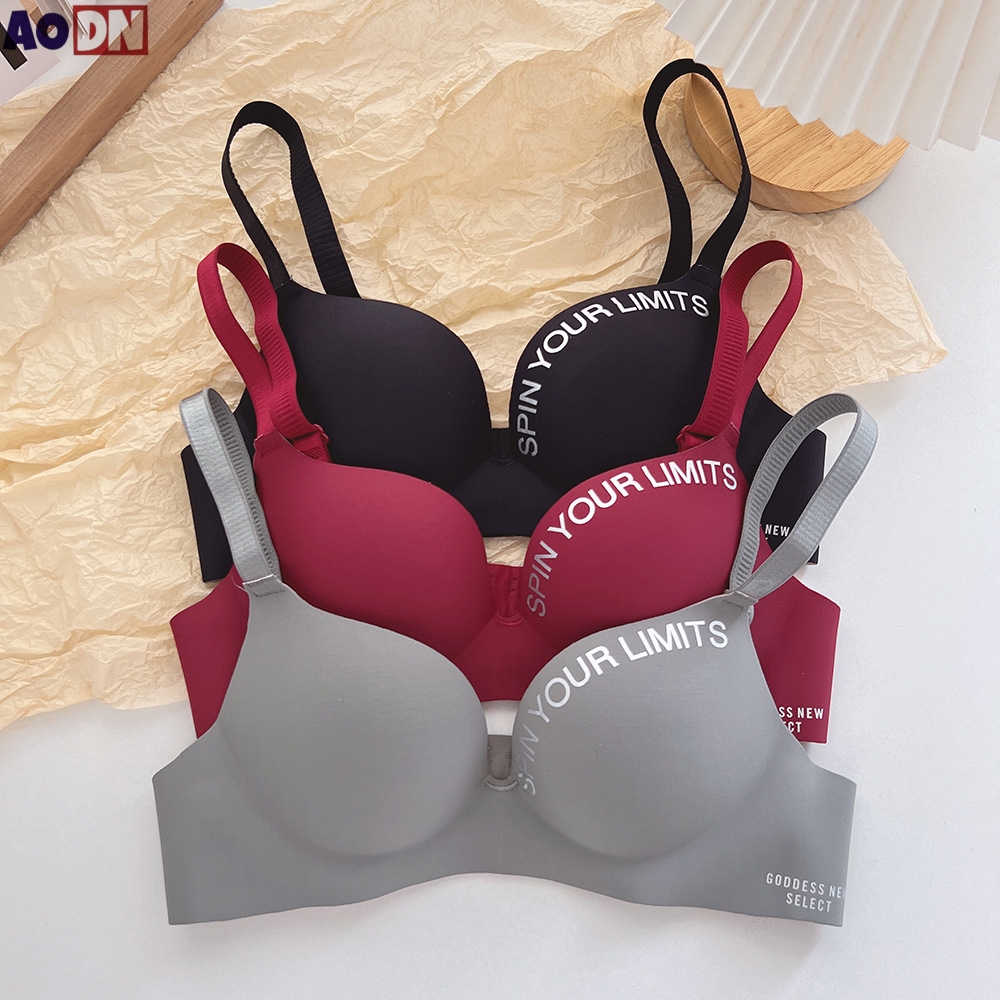Simplicity Letters Printed Bra - đánh giá và giá Cotton Bra Everyday