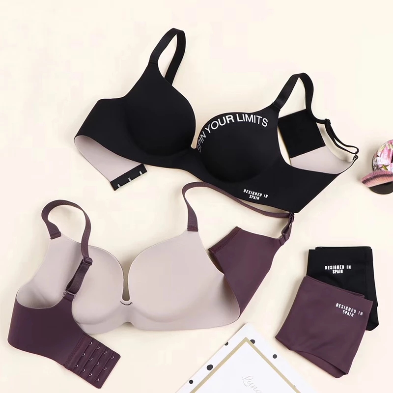 Simplicity Letters Printed Bra - đánh giá và giá Cotton Bra Everyday