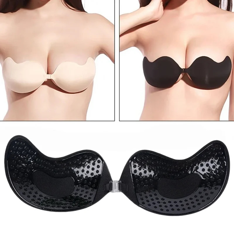 Sexy Women Invisible Push Up B - đánh giá và giá Backless Bra Sticky