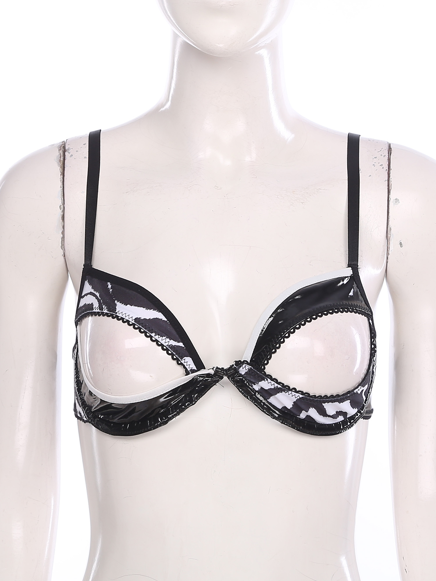 Womens Hollow Out Cup Bra Bral - đánh giá và giá Demi Bra Balconette