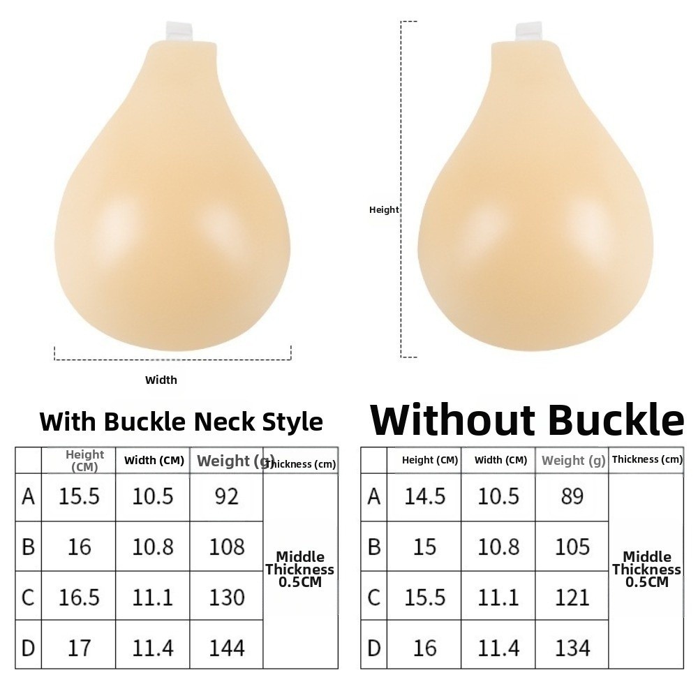 Seamless Silicone Nipple Cover - đánh giá và giá Push Up Bra Silicone