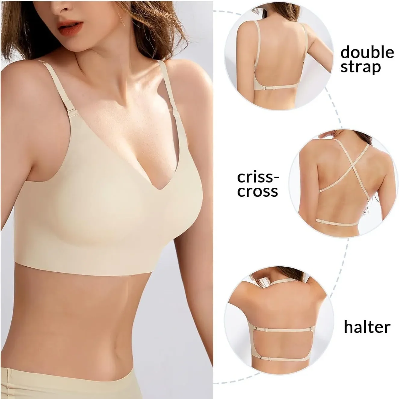 Top RatedSeamlLow Back Bra Sup - đánh giá và giá Convertible Bra Multiway